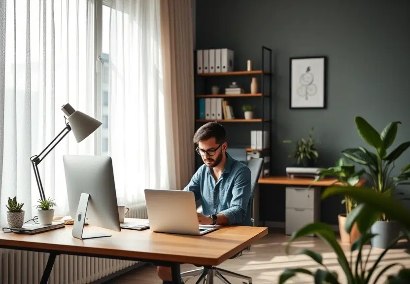 Descubra Como Será Trabalhar em Home Office em 2025: Tendências e Dicas 1 Representação visual de Descubra Como Será Trabalhar em Home Office em 2025: Tendências e Dicas