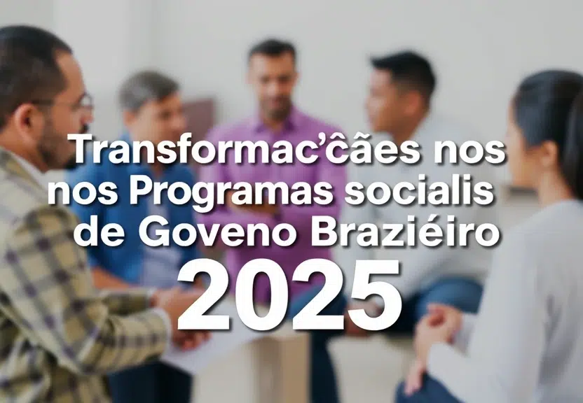 Transformações nos Programas Sociais do Governo Brasileiro em 2025 1 Representação visual de Transformações nos Programas Sociais do Governo Brasileiro em 2025
