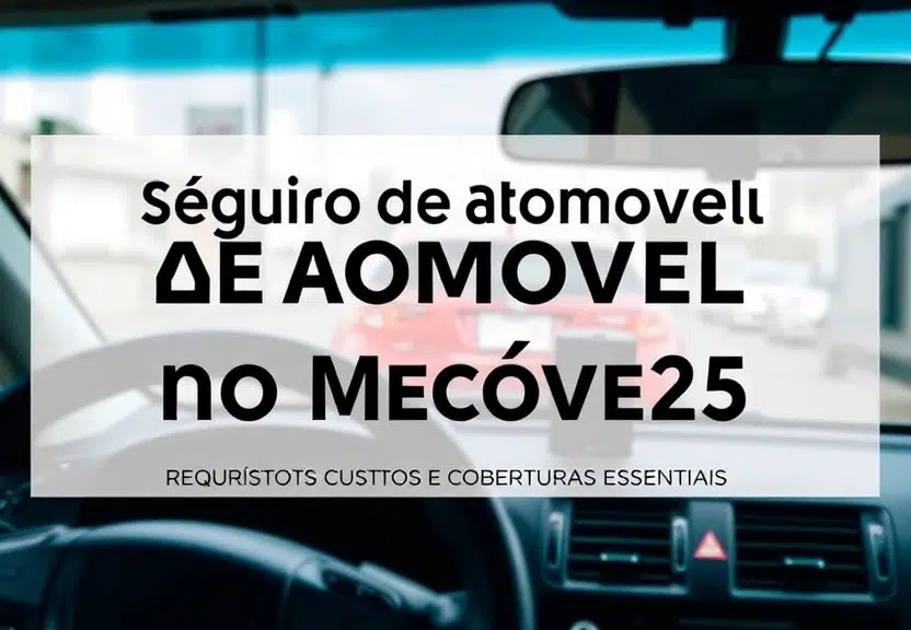 Guia Completo do Seguro de Automóvel no México em 2025: Requisitos, Custos e Coberturas Essenciais 1 Representação visual de Guia Completo do Seguro de Automóvel no México em 2025: Requisitos, Custos e Coberturas Essenciais